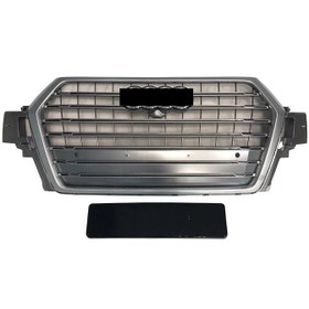 Resim Audi Q7 SQ7 Panjur Krom/Gri 2015-2018 Arası Uyumlu 