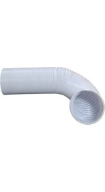 Resim Sp Süpürge Pazarı Airfel AP09-3103 Mobil Klima Sıcak Hava Tahliye Hortumu 135 cm Uzunluk 13 cm Ağız Çapı Parça Tipi 