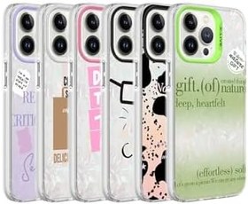Resim PSR aksesuar Mor Mermer Desenli Zore Marbello Kılıf-Mor iPhone 13 Pro ile uyumlu 