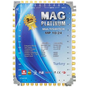 Resim 10*24 SONLU UYDU SANTRALİ MAG PLATINUM MAG PLATINUM