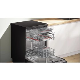 Resim Bosch SMS6ENB60T 60 cm Siyah Serie 6 Solo Bulaşık Makinesi 