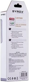 Resim SYROX C12 2,0 MAH İPH 5S/6S Lightning Kablo 