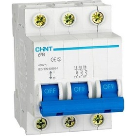 Resim Eb Serisi C Tipi 4,5ka 3x40a Otomatik Sigorta Trifaze 