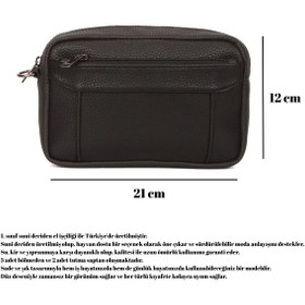 Resim CERFF LEATHER CLUP Siyah Clutch El Çantası Portföy Çanta 
