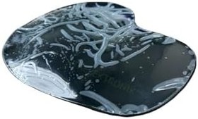 Resim Kaliteli Siyah Ergonomik Jel Bilek Destekli Bileklikli Mouse Pad Ped Maus 