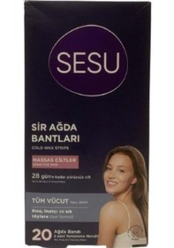 Resim Sesu Hassas Ciltler için Sir Ağda Bandı 20'li 
