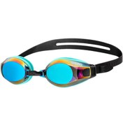 Resim Arena Zoom X-fit Mirror Unisex Mavi Yüzücü Gözlüğü 