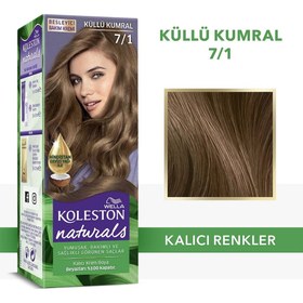Resim Wella Koleston Naturals Saç Boyası 7/1 Küllü Kumral - Gratis 