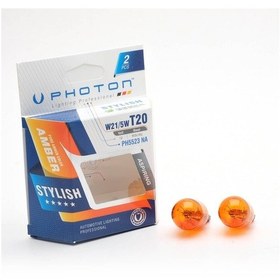 Resim Photon T20 21 5W 12V Çift Devre Naturel Amber 