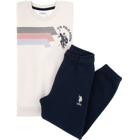 Resim U.s. Polo Assn. Erkek Çocuk Taş Pijama Takım 50318696-vr049 Tas 