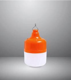 Resim 50w Usb Şarjlı Kamp Ampulü - Şarjlı Kamp Çadır Lambası 6500k 