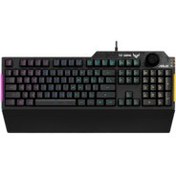 Resim Asus TUF Gaming K1 Kablolu Oyuncu Klavye 