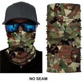 Resim Chaoduo Shop S67 Stili 2021 Buz Ipek Üçgen Eşarp Bisiklet Bandana Yürüyüş Kamp Avcılık Koşu Ordu Bisiklet Askeri Taktik Boyun Kapak Körüğü Erkekler (Yurt Dışından) 