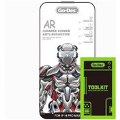 Resim İphone 13 Pro Uyumlu Yansıma Önleyici Ekran Koruyucu Go Des Anti Reflective Temperli Koruyucu 
