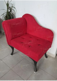 Resim aldagelsin Yeni Model Tekli Köşe Koltuğu Josefin Bench Siyah Ayak 