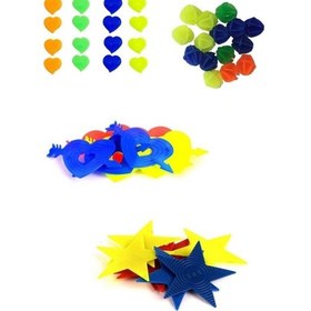 Resim Bisiklet Jant Süsü Bisiklet Süsü Seti Rengarenk Jant Süsü Çok Renkli 