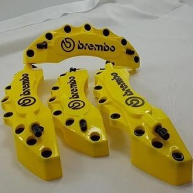 Resim Brembo Kaliper Kapağı Kabartma Yazılı 4lü Set 