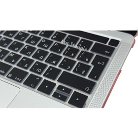 Resim Rusça Klavye Apple Uyumlu MacBook Pro Kılıf A1706 A1989 A2159 A1707 A1990 İle Koruyucu Siyah 