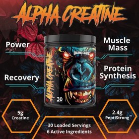 Resim Dark Labs Alpha Creatine Gh 30 servings 