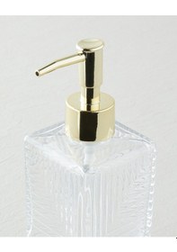 Resim English Home Bailey Banyo Sıvı Sabunluk 14,5 Cm Şeffaf Şeffaf 