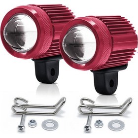 Resim Samdoo Çift Renkli 30w Led Motosiklet Spot Işığı - 6000k Beyaz & 3000k Sarı Işık Seçeneği Çok Renkli75 