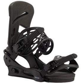 Resim Burton Mission Re:flex Snowboard Bindings Erkek Siyah Snowboard Bağlaması 