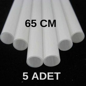 Resim Polat 5 Ad 65 cm Infrared Ufo Isıtıcı Elektrikli Soba Camı 23 mm 