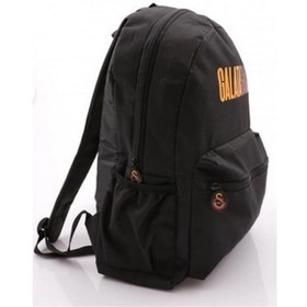 Resim Galatasaray Orijinal Lisanslı Spor Siyah Çocuk Sırt Çantası Siyah 