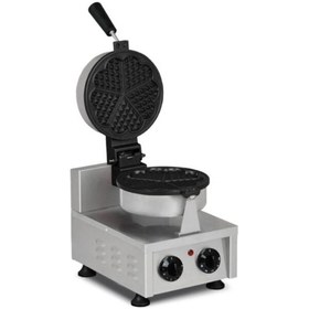Resim OMAKE WFL11.E12 Zamanlayıcılı Kalp Tekli Waffle Makinesi, Elektrikli 