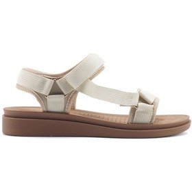 Resim Polaris 166924.z5fx Bej Kadın Comfort Sandalet 000000000101986536 Bej 