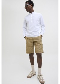 Resim Jack & Jones Erkek Short 12274389 Bej Bej 