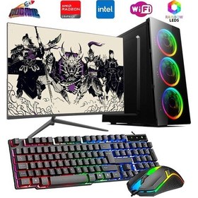 Resim Collect RKT980343 i5-3470 16 GB 1 TB SSD 4 GB RX550 21.5" Free Dos Masaüstü Oyuncu Bilgisayarı 