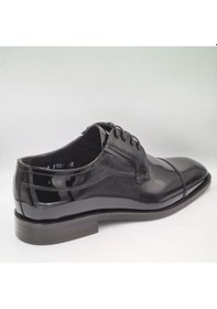 Resim Libero 5186 Siyah Rugan Hakiki Deri Erkek Klasik Ayakkabı 