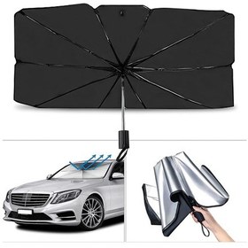 Resim Northcity Şemsiye Tipi Oto Güneşlik - Citroen, Fiat, Renault, Hyundai Ve Ford Modellerine Uyumlu 
