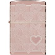 Resim Zippo 49190 Heart Design Çakmak - 49811-093927 