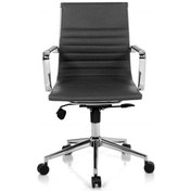 Resim Aykanoffice Aykan Ofis Riva Siyah Çalışma Koltuğu 