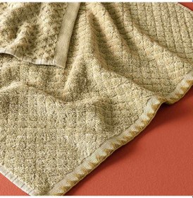 Resim Taç Butik Brüj Pamuk Banyo Havlusu Ten Rengi 70x140 000000001500223895 Ten Rengi 