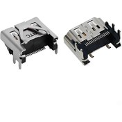 Resim Playstation 4 Pro Slim HDMI Soket Port Yedek Parça Ps4 Slim Pro Uyumlu Ps4 Yedek Parça HDMI Tamir 