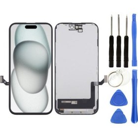 Resim İphone 15 Uyumlu Cam Değişmiş Lcd Dokunmatik Ekran + Tamir Seti 