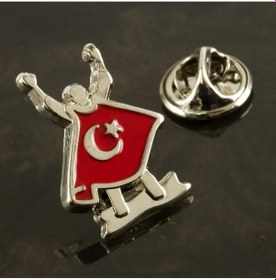 Resim Ilkeshop Ay Yıldız Yaka Rozet-gümüş Rengi Çok Renkli 06427345 