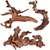 Resim 3 adet (10cm-15cm) Doğal Diftwood Deniz Kükürtü Dekorasyonları, Yılan Tırmanma Dalgalari, Kaplumbağa Habitat Aksesuarları, Balık Tankları için Gerçekçi Ahşap Akvaryum Süsleri | Rustik Akvaryum Tasarımı, Yılan Terrarium Dekorasyonu, Balık Tankı Süsleri, Doğal Ahşap Tasarımı, El Yapımı Akvaryum, Dayanıklı Akvaryum, Akvaryum Süsleri, Akvaryum Tutkunları 