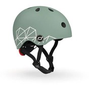 Resim Scoot and Ride Lifestyle Bebek Kaskı XXS-S Green Lines 181206-96562 
