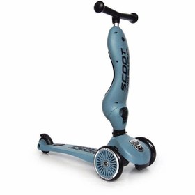 Resim Scoot and Ride Highwaykick 1 Oturaklı Çocuk Scooter Petrol Mavisi 160629-96271 