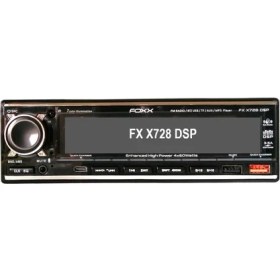 Resim Foxx F X728 Dsp Oto Teyp Usb/tf/bt/aux/mp3/wma OYNATICI/4*60W/KUMANDA/EQ/3 Anfi Çıkışlı/app Kontrol 