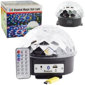 Resim Disko Topu Bluetooth Kumandalı Led Kristal Go50602990220 