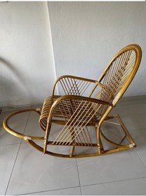 Resim Klasbambumobilya Bambu Sallanan Sandalye Tv Koltuğu 