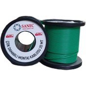 Resim STOREMAX Çok Damarlı Montaj Kablosu - 22 AWG - 20 Metre - Yeşil 1191881 