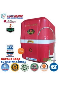 Resim Lightgastro Kımz Byz Montaj Dahil 8l 7fl 14aşama Su Arıtma Cihazı 