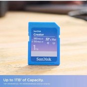 Resim Sandisk Creator Sd Uhs-ıı Kart Sd Kart 128gb 