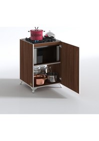 Resim Kenzlife ocak dolabı benek cvz 85*60*56 hazır mutfak ankastre gömme ocak için arkalıksız 